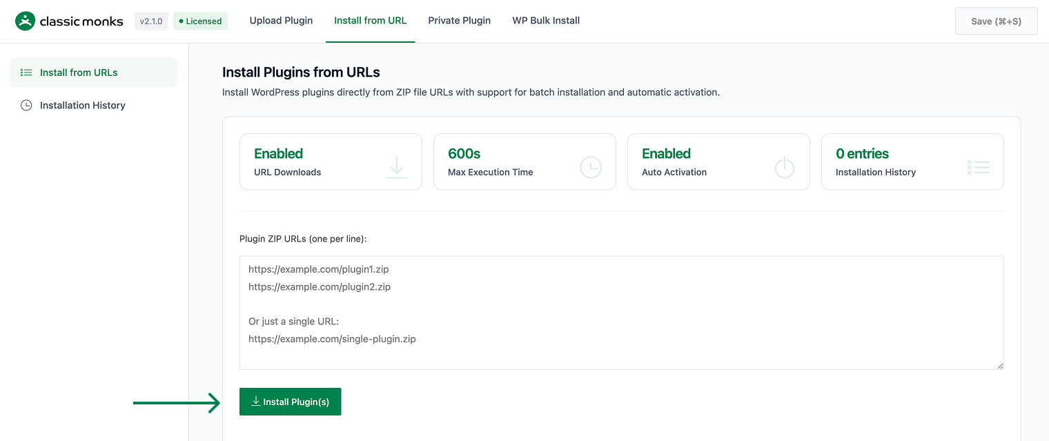 How to Use the Plugin Manager in WordPress Install plugins from URLs