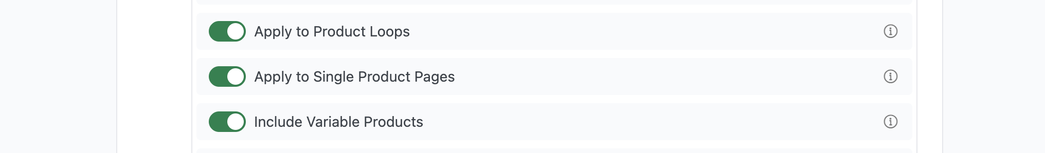 How to Customize the Out of Stock Button in WooCommerce Product settings toggles on/off