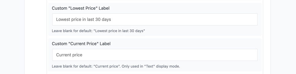 How to Display WooCommerce Price History on Your Store Custom price label settings