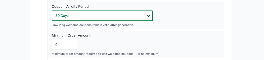 How to Offer Rewards to New Customers in WooCommerce Coupon validity period input