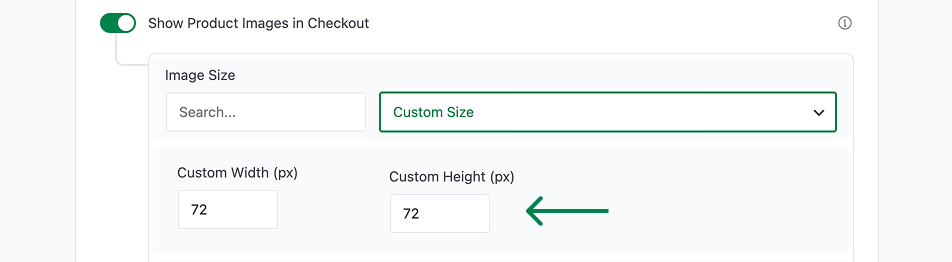 How to Show Product Images in the WooCommerce Checkout Checkout product image size settings