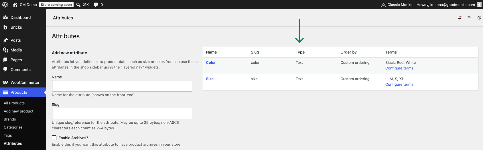 How to Add Variation Swatches to WooCommerce in WordPress Product attributes color and size
